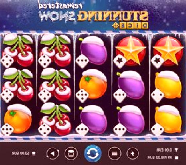 Stunning Snow Remastered Dice slot machine