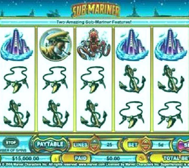 Submariner slot game