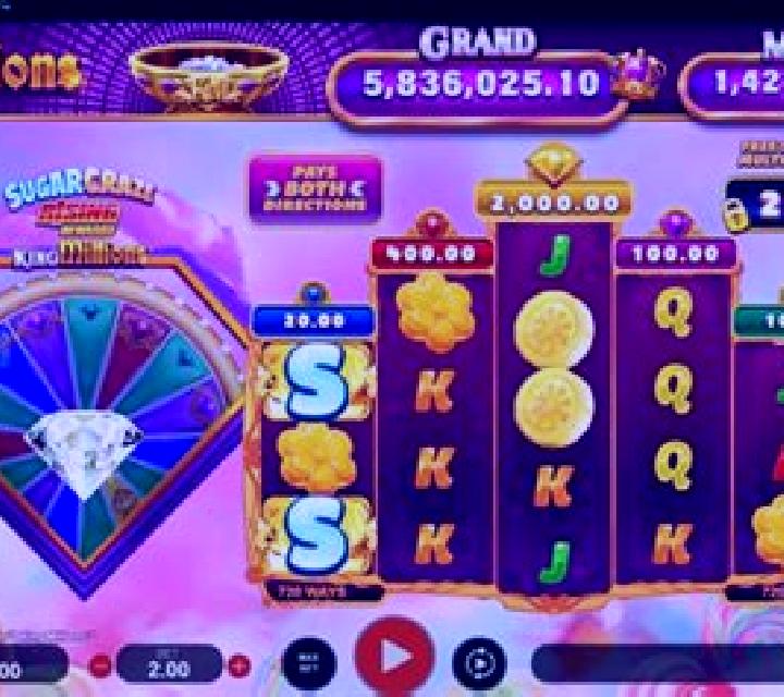 Sugar Craze Rising Rewards King Millions slot