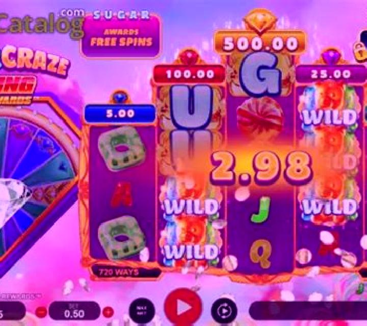 Sugar Craze Rising Rewards slot