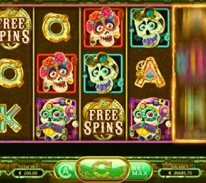 Sugar Skulls slot machine