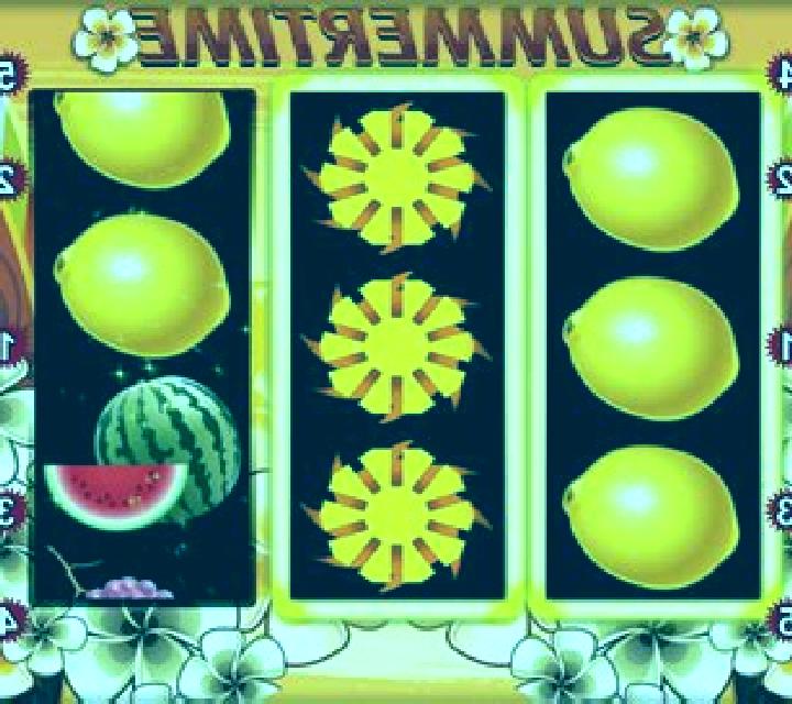 Summertime slot machine