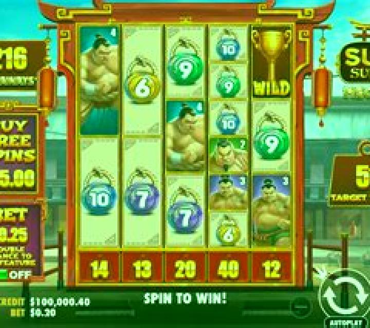 Sumo Spins slot game