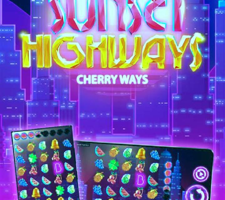 Sunset Highways Cherry slot game
