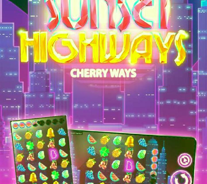 Sunset Highways Cherry slot machine