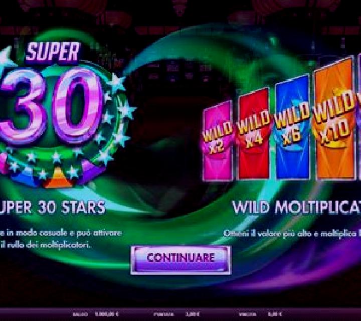 Super 30 Stars slot machine