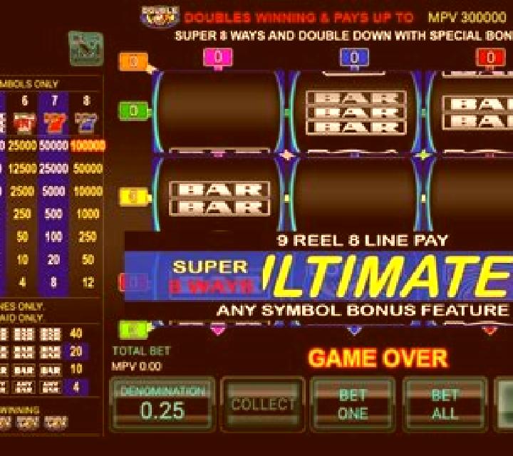 Super 8 Ways Ultimate slot game