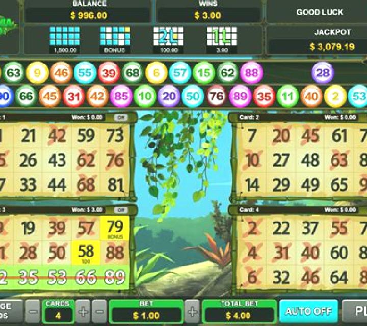 Super Bola Bingo slot machine