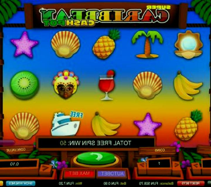 Super Caribbean Cashpot slot game
