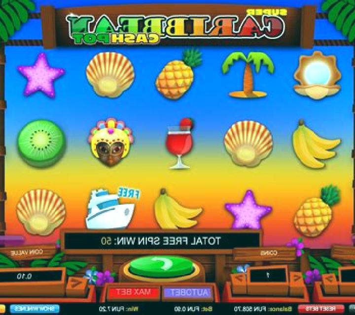 Super Caribbean Cashpot slot machine