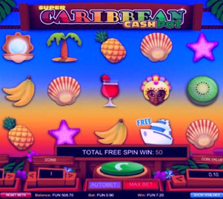 Super Caribbean Cashpot slot