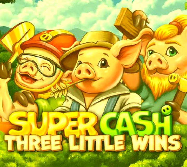 Super Cash: Three Little Wins slot game