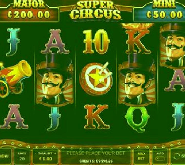 Super Circus slot game