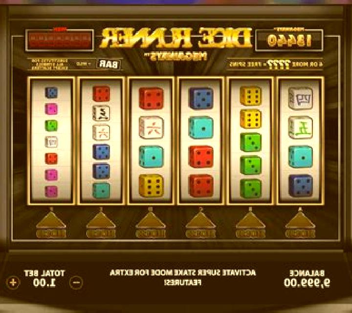 Super Dice Runner slot game