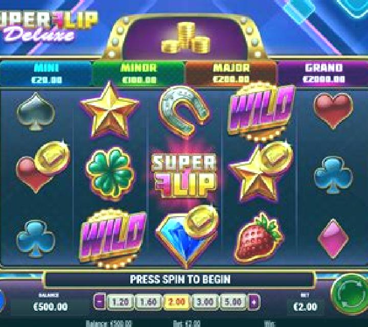 Super Flip Deluxe slot machine
