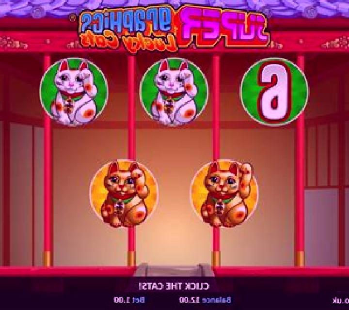 Super Graphics Lucky Cats slot game