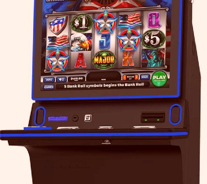 Super Graphics Upside-Down Pull Tab slot machine