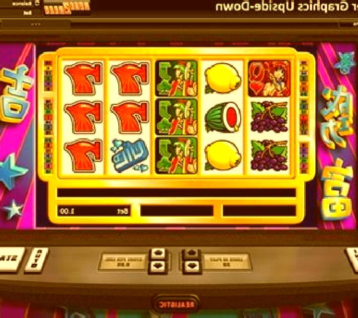 Super Graphics Upside-Down slot machine