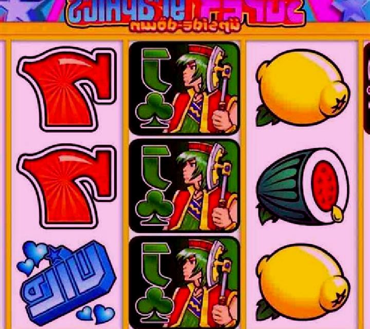 Super Graphics Upside-Down slot