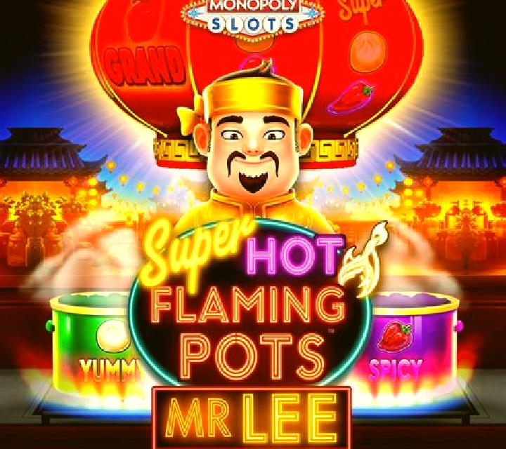 Super Hot Flaming Pots Mr Lee slot machine