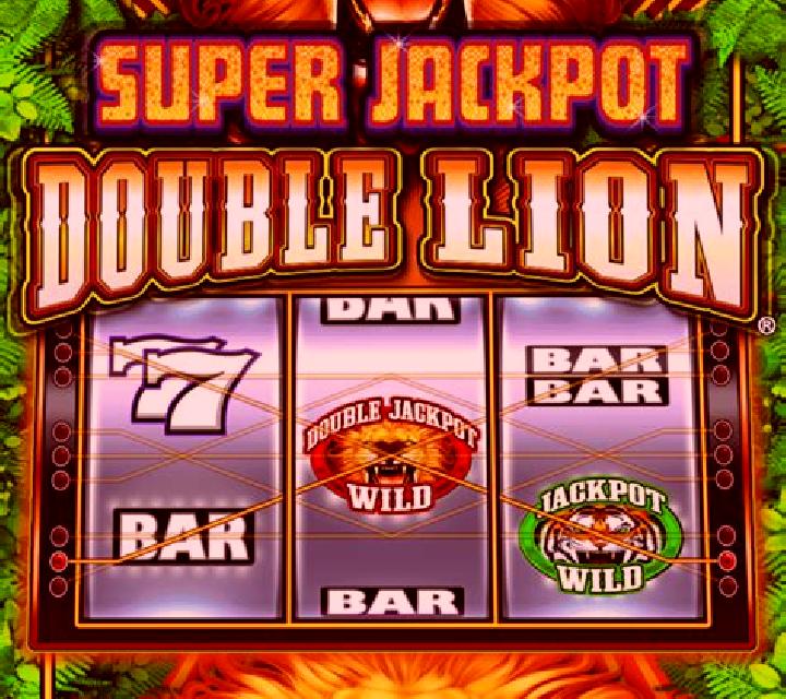 Super Jackpot Double Lion slot game