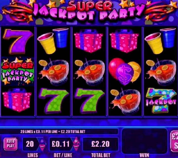 Super Jackpot Party slot game