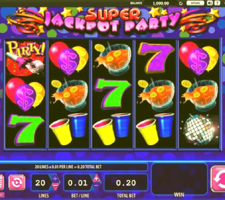 Super Jackpot Party slot machine