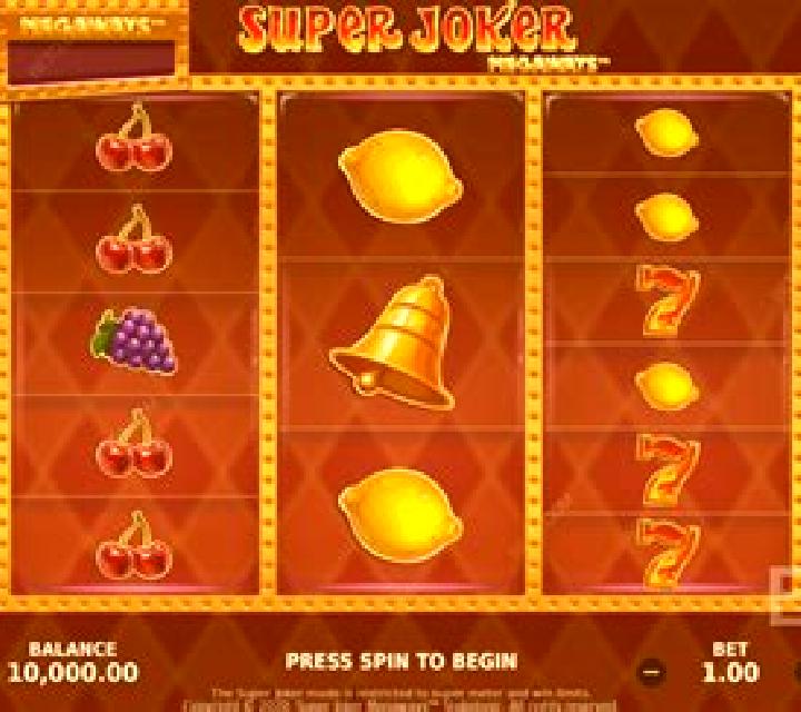 Super Joker Megaways slot game