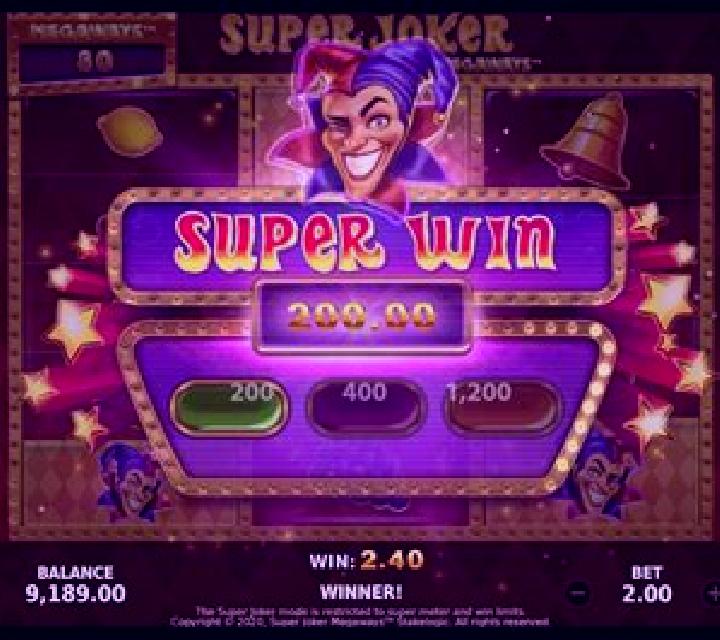 Super Joker Megaways slot