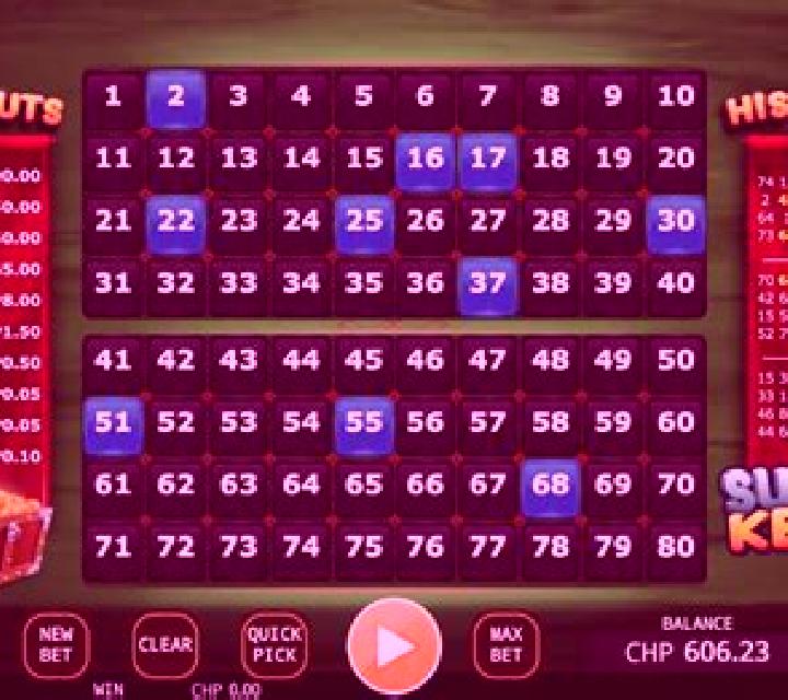 Super Keno (Spinoro) online slot