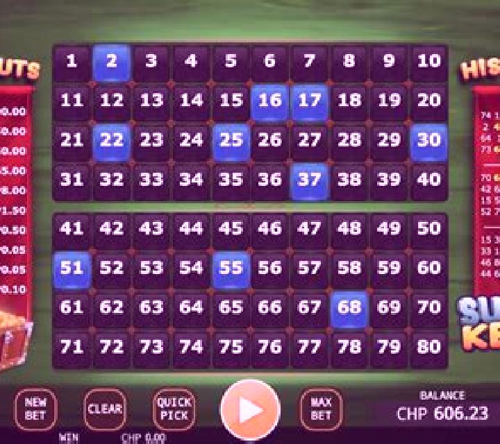 Super Keno (Tom Horn Gaming) slot game