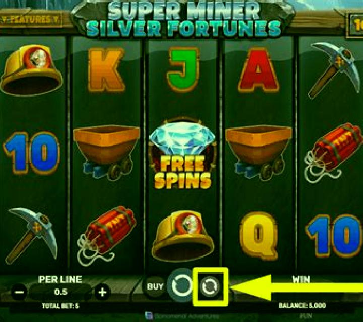 Super Miner Silver Fortunes slot