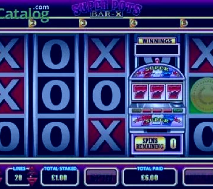 Super Pots Bar-X slot game
