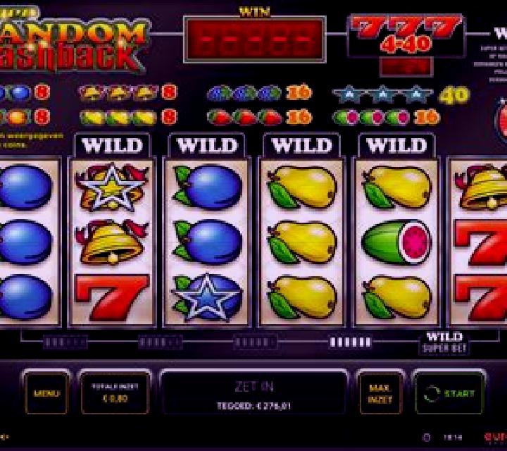 Super Random Flashback slot game