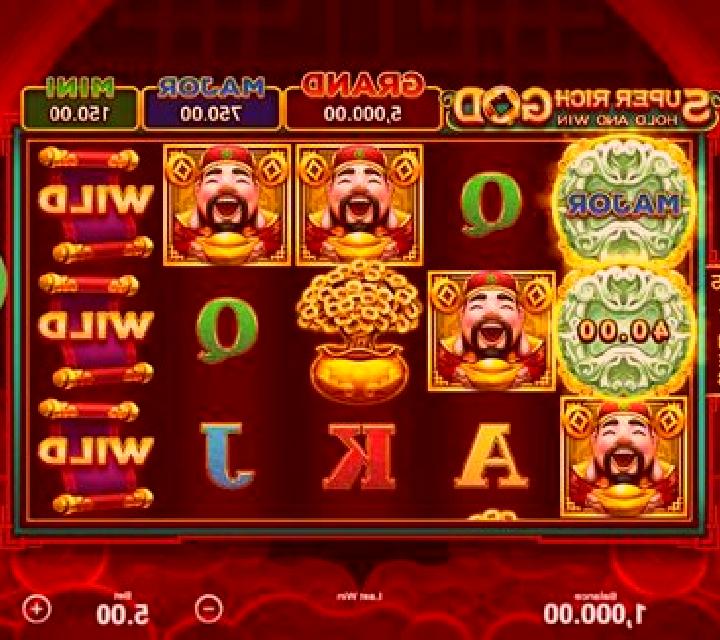 Super Rich God Hold and Win slot game