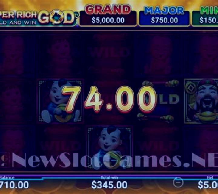 Super Rich God Hold and Win slot machine