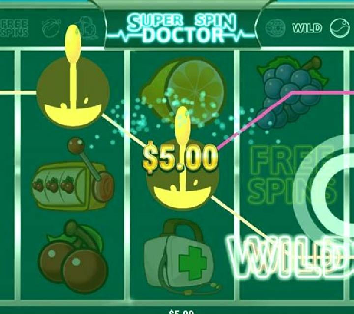 Super Spin Doctor slot machine