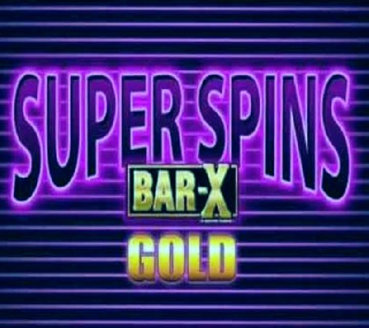 Super Spins Bar X Gold slot