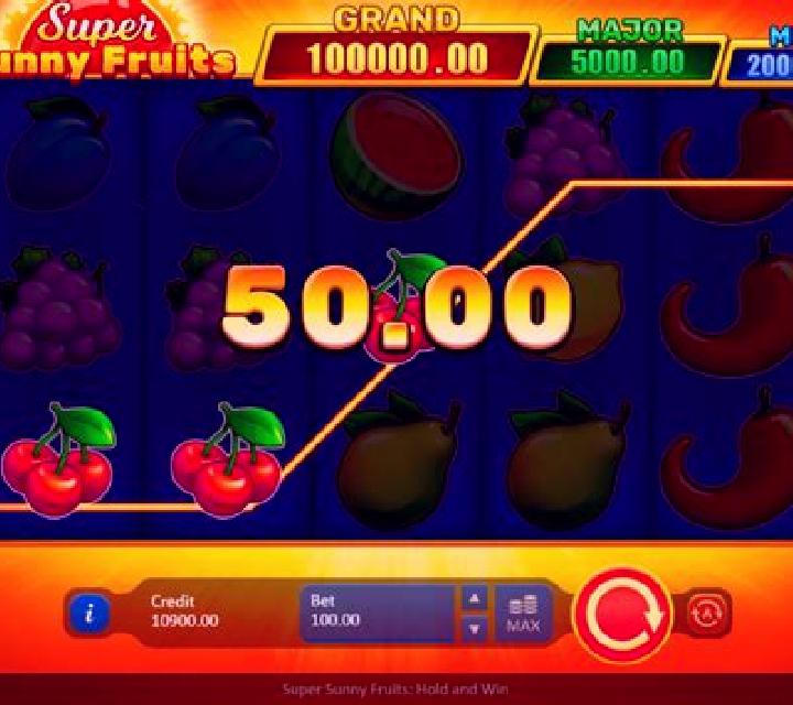 Super Sunny Fruits: Hold and Win slot machine