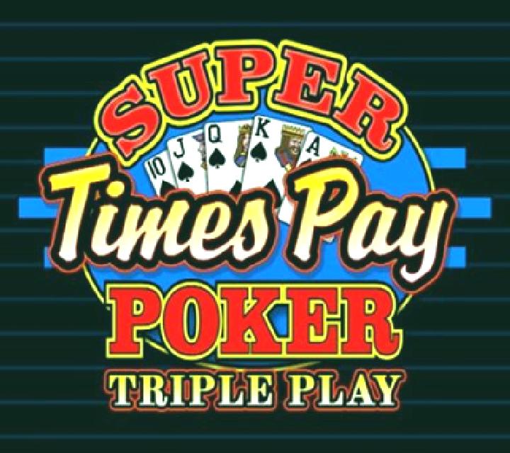 Super Times Pay Five Play Poker slot machine