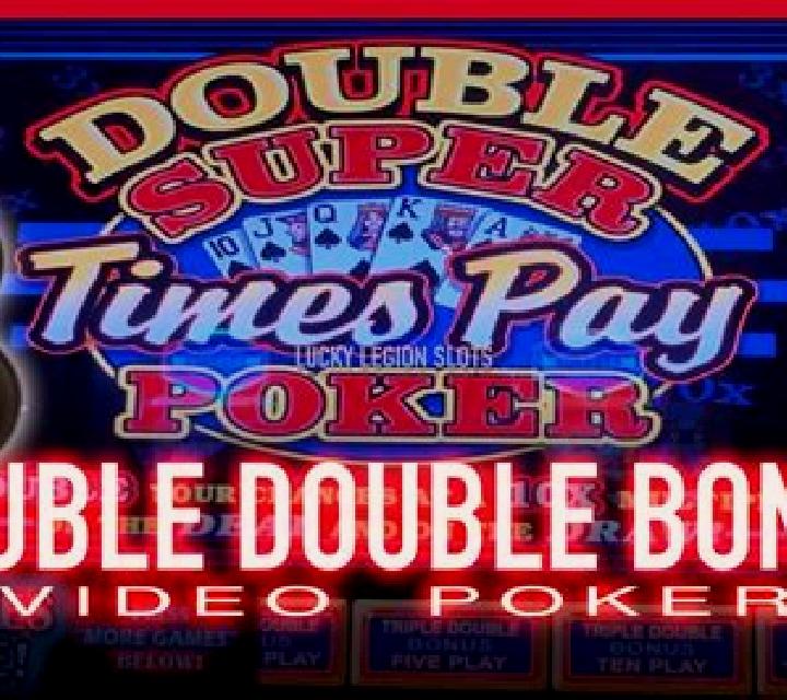 Super Times Pay Ten Play Poker slot machine