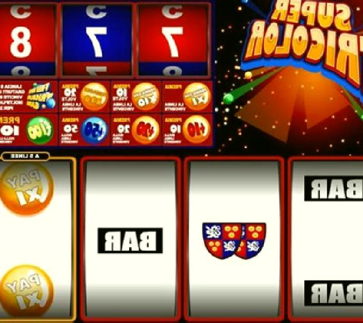 Super Tricolor slot machine