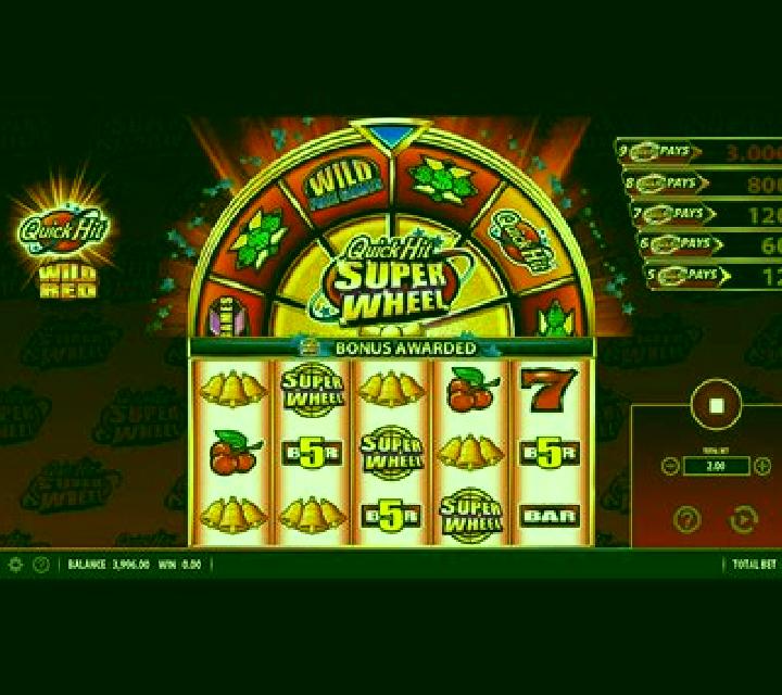 Super Wild Player Super Wheel slot game