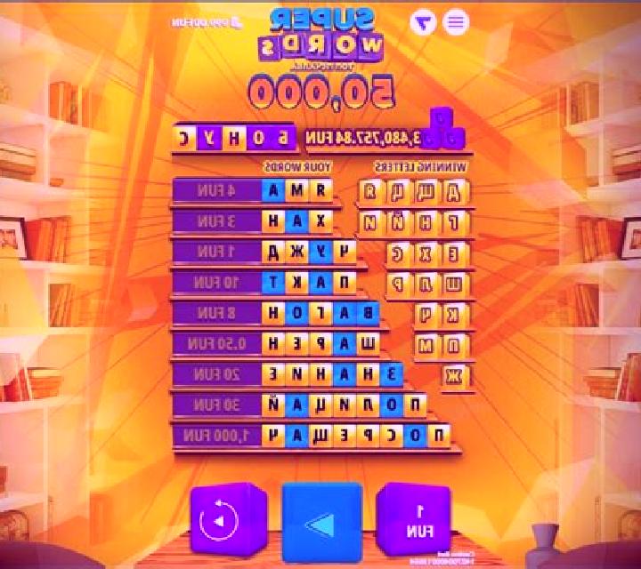 Super Words slot