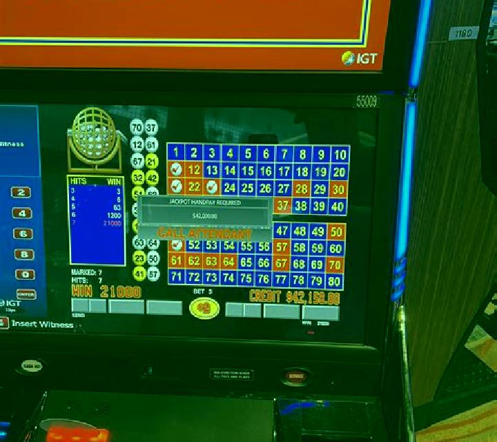 Superb Keno slot game