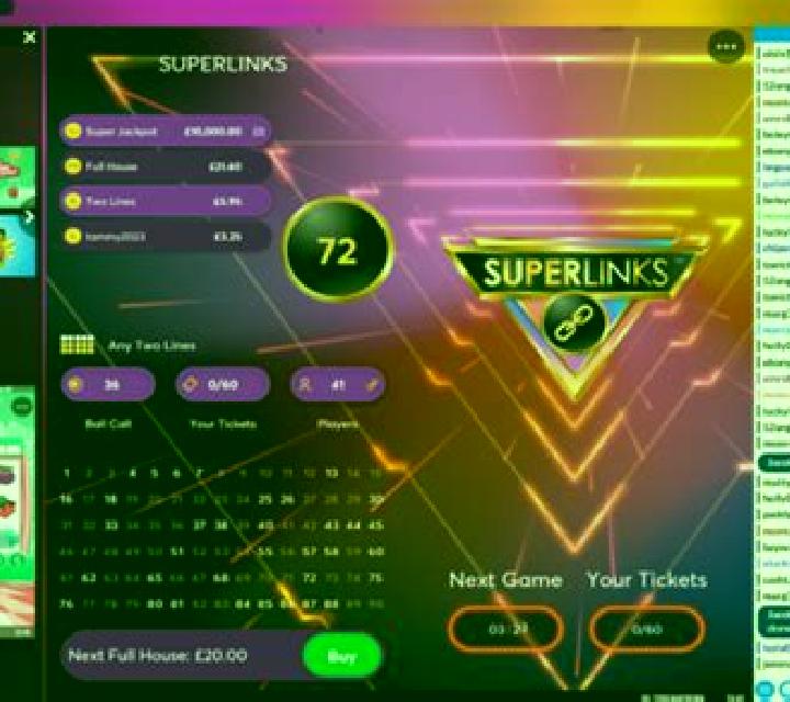 Superlinks Bingo slot