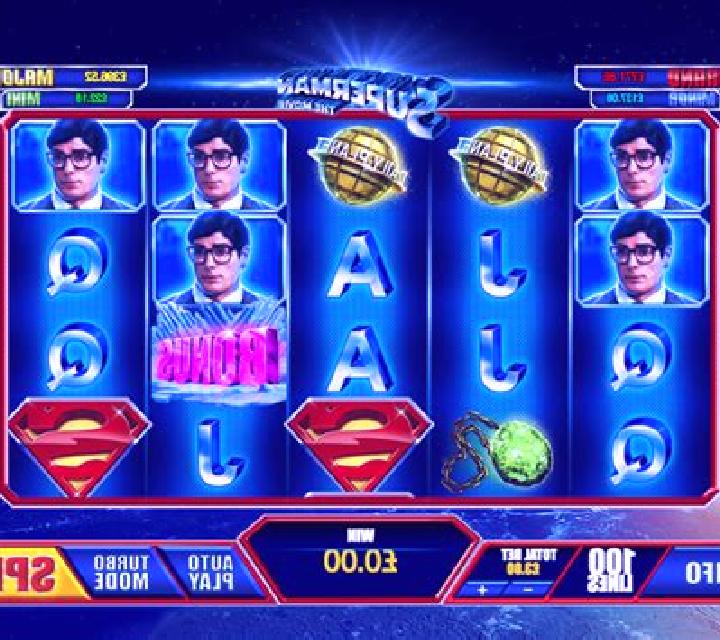 Superman II slot game