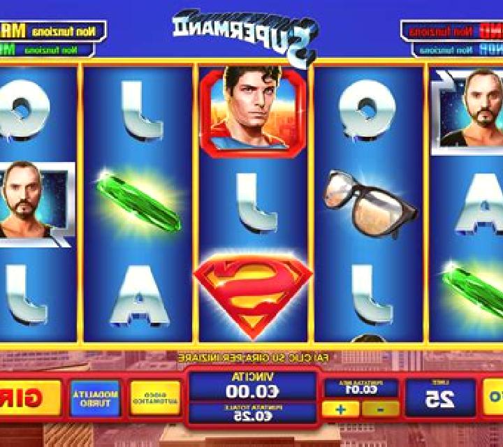 Superman II slot machine