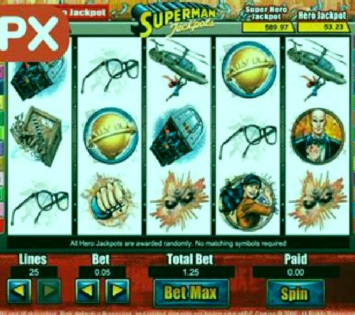 Superman Jackpots online slot