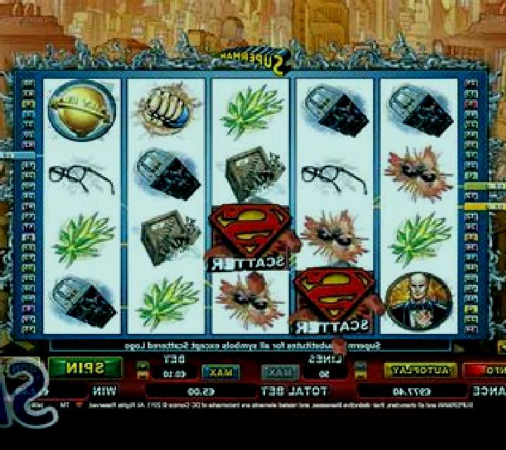Superman Jackpots slot game